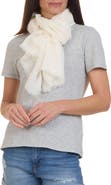 Vince Stripe Cotton Gauze Scarf