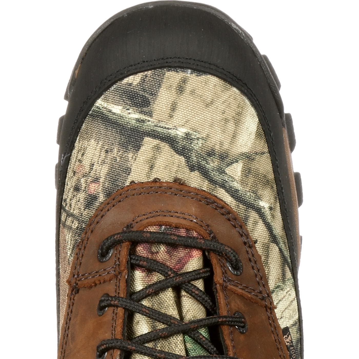 Rocky Waterproof 800G Insulated Outdoor Boot, Alternate, color, Brown And Mossy Oak Brk Up Inf