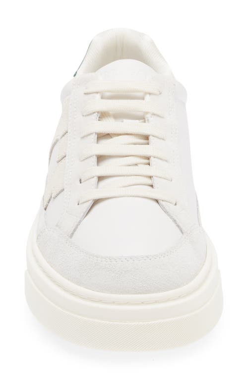 Ferragamo Gancini-patch Calfskin Sneakers