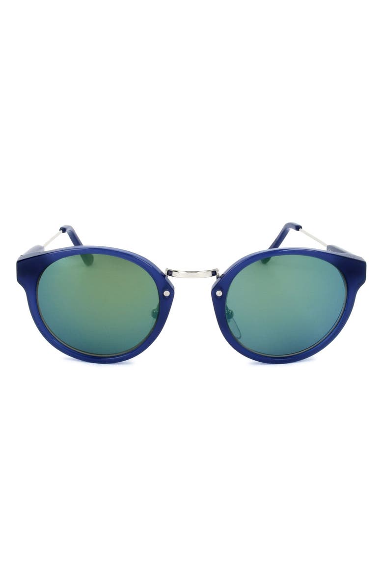 SUPER by RETROSUPERFUTURE<sup>®</sup> 54mm Round Sunglasses, Main, color, Blue