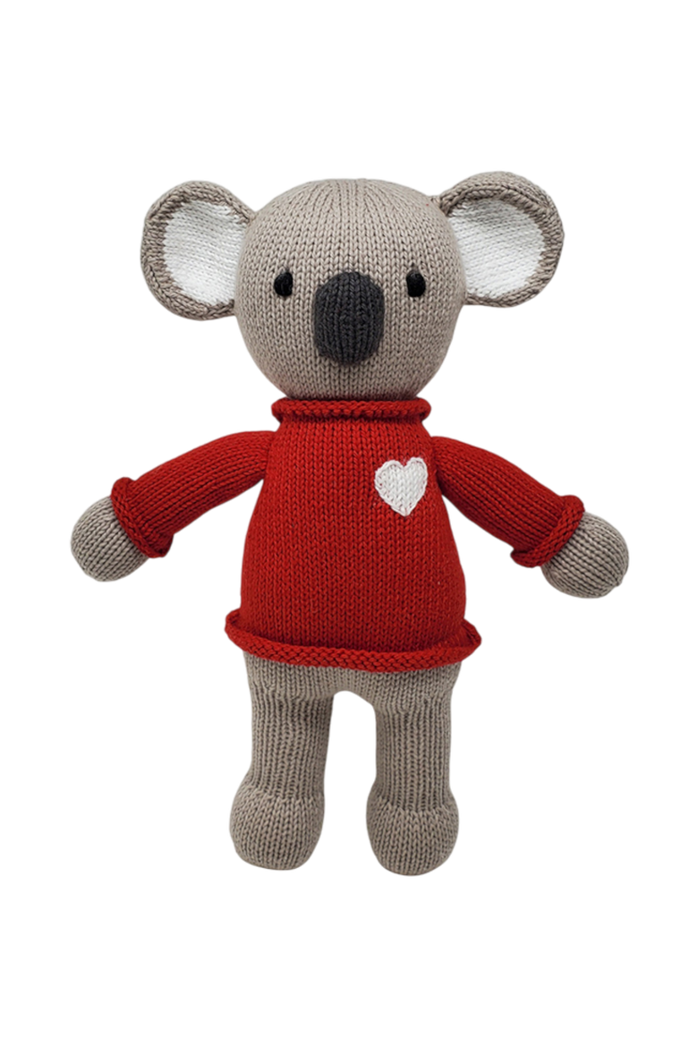 Red Valentine Koala, Main, color, Red