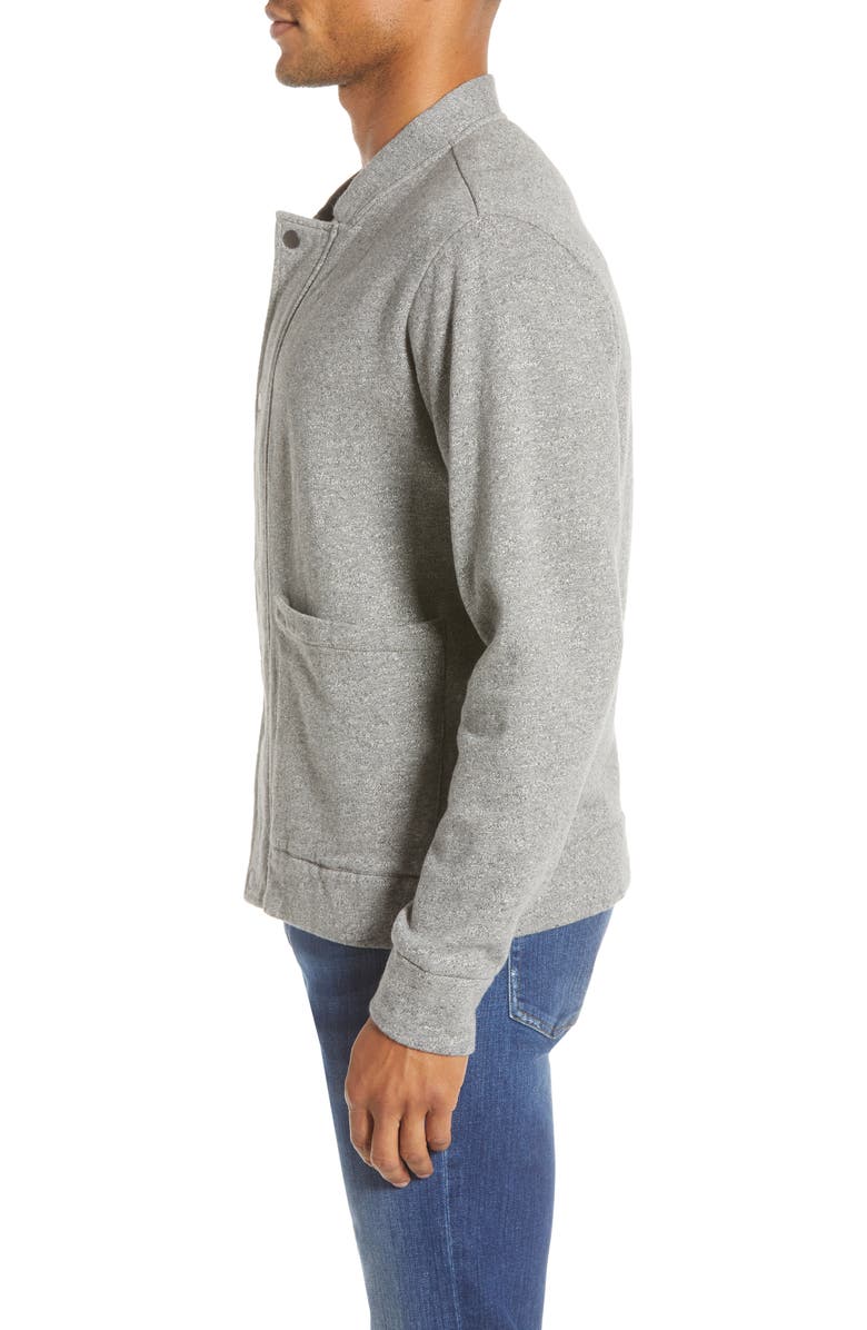 Bonobos Fleece Baseball Jacket, Alternate, color, 