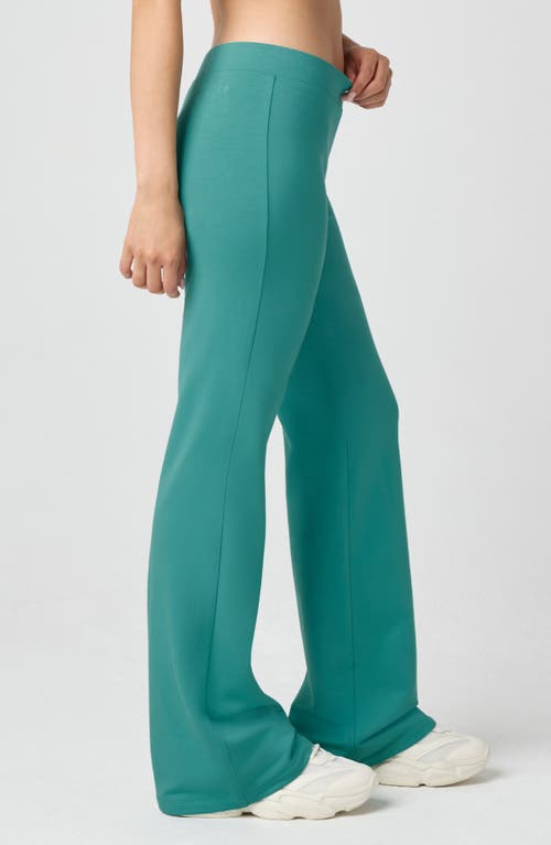 Florence By Mills Sporty Terry Flare Pants In Green
