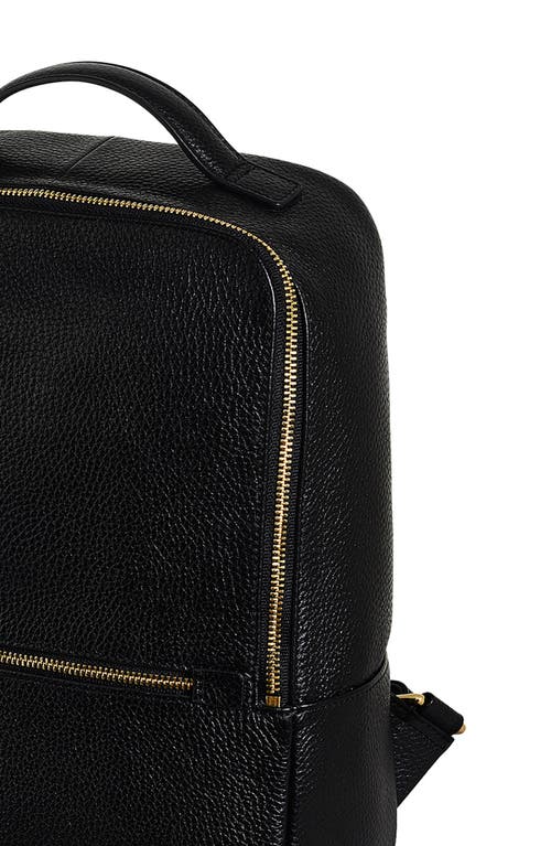 Radley Sunny Dene Leather Backpack In Black