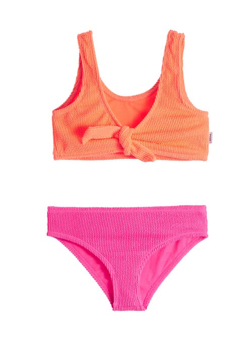 LIMEAPPLE LIMEAPPLE CRINKLE TIE BIKINI SWIMSUIT 