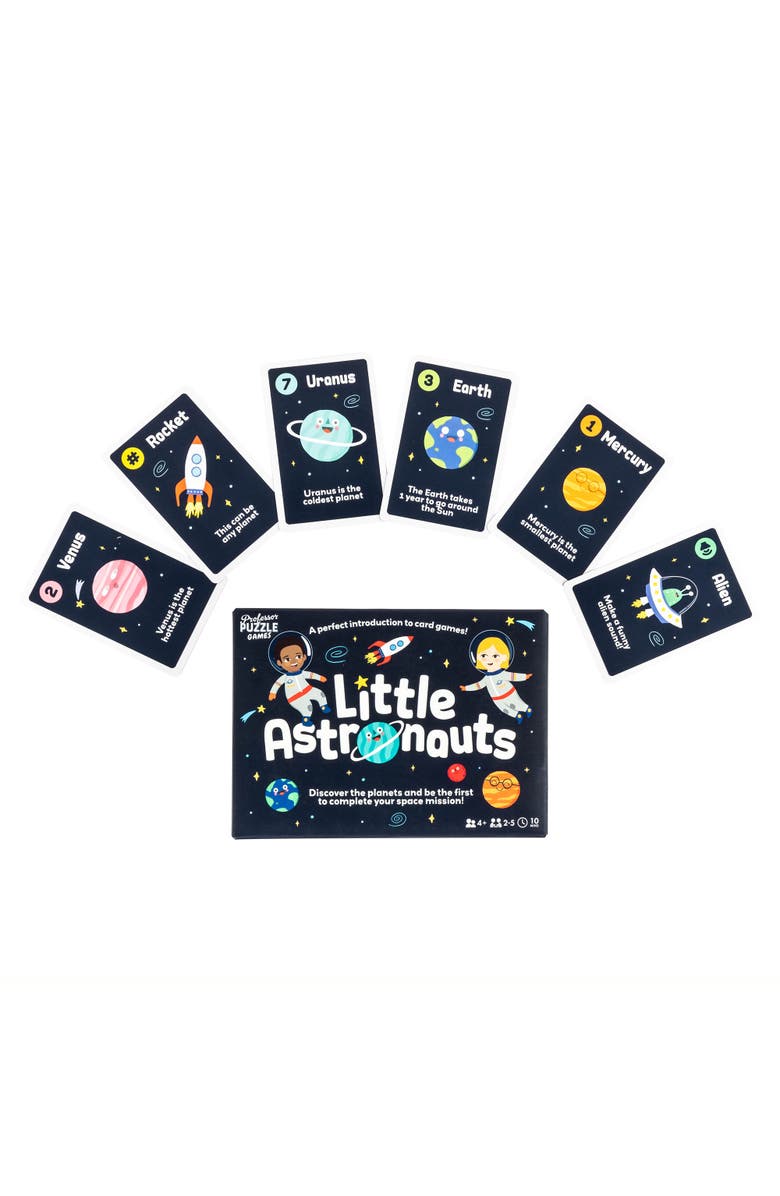Professor Puzzle Little Astronauts Space Mission Card Game, Alternate, color,