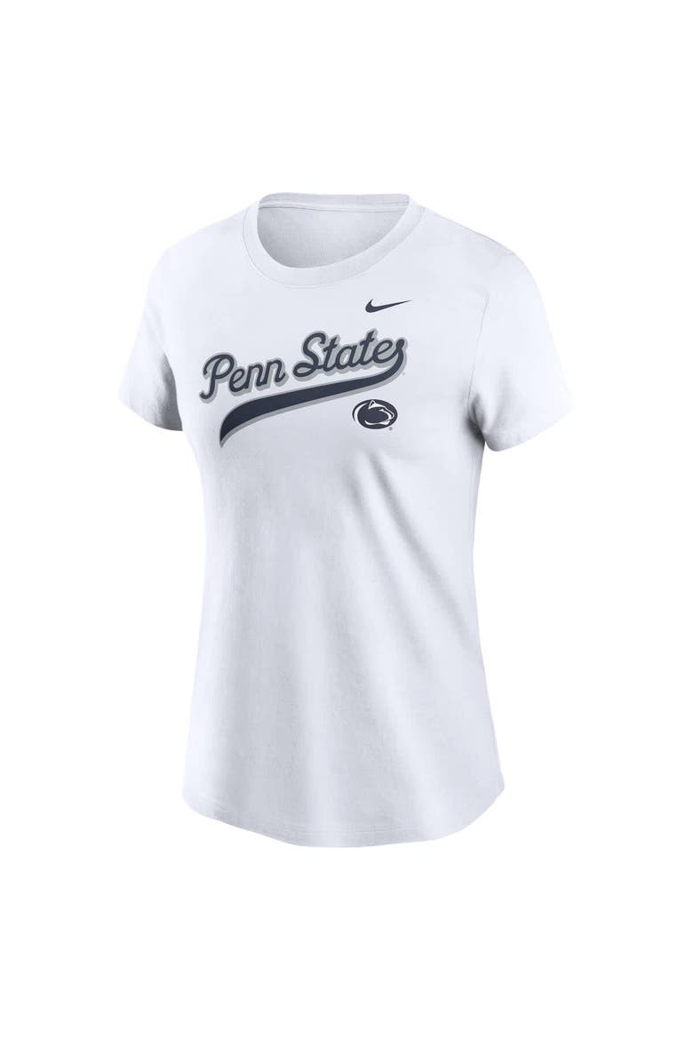 Women's Nike White Penn State Nittany Lions Local Script T-Shirt, Alternate, color, White