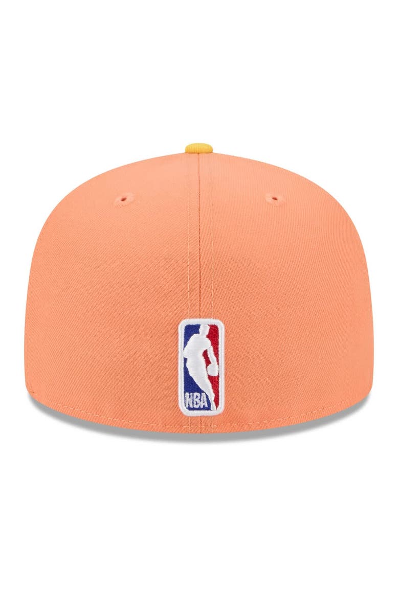 Men's New Era Orange Cleveland Cavaliers 2025/26 City Edition 59FIFTY Fitted Hat, Alternate, color, Orange