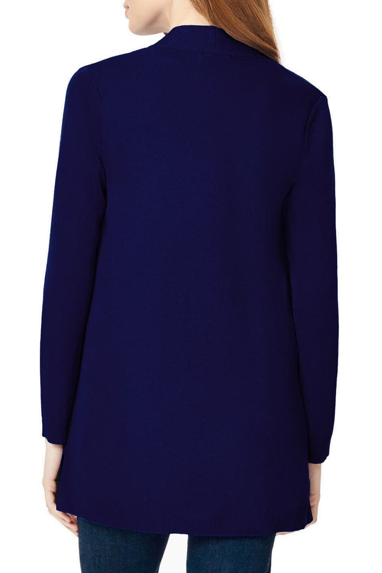 Open Front Cardigan, Alternate, color, COLLECTION NAVY