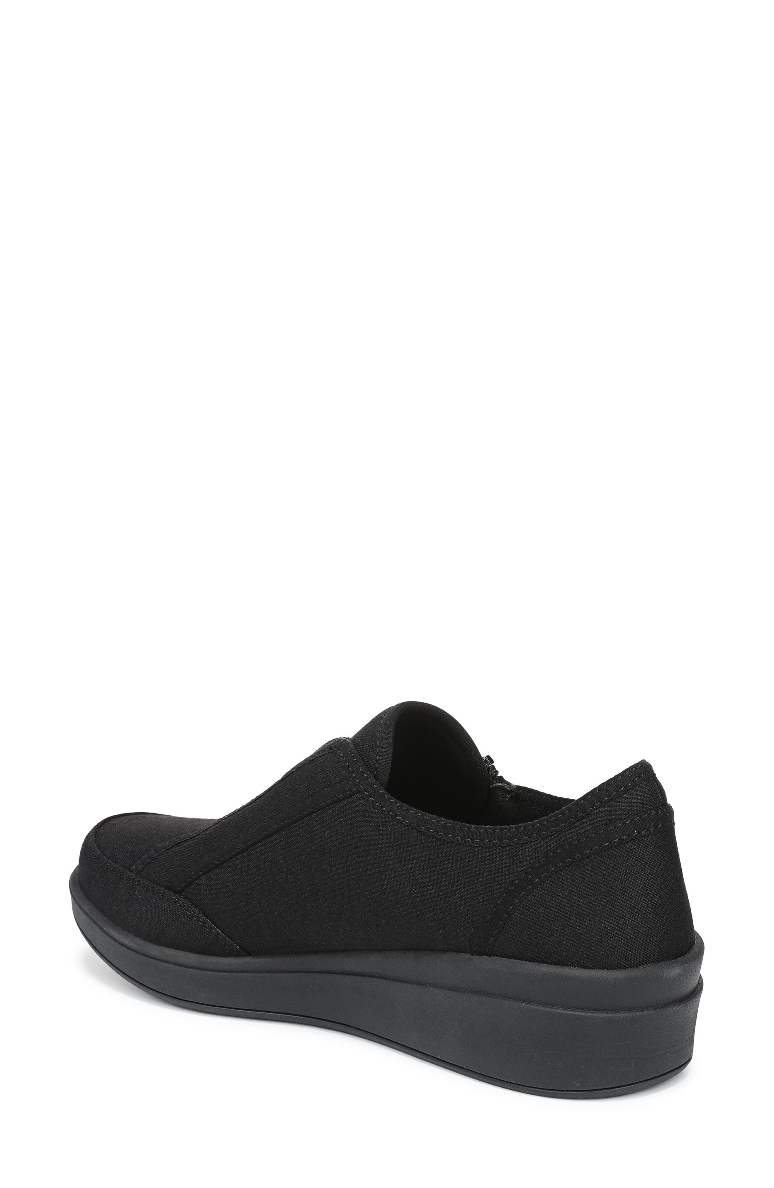 Rykä Lounge Zip Shoe, Alternate, color, Black Fabric
