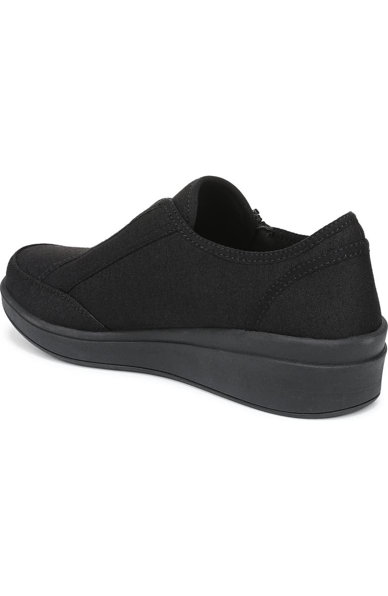Rykä Lounge Zip Shoe, Alternate, color, Black Fabric