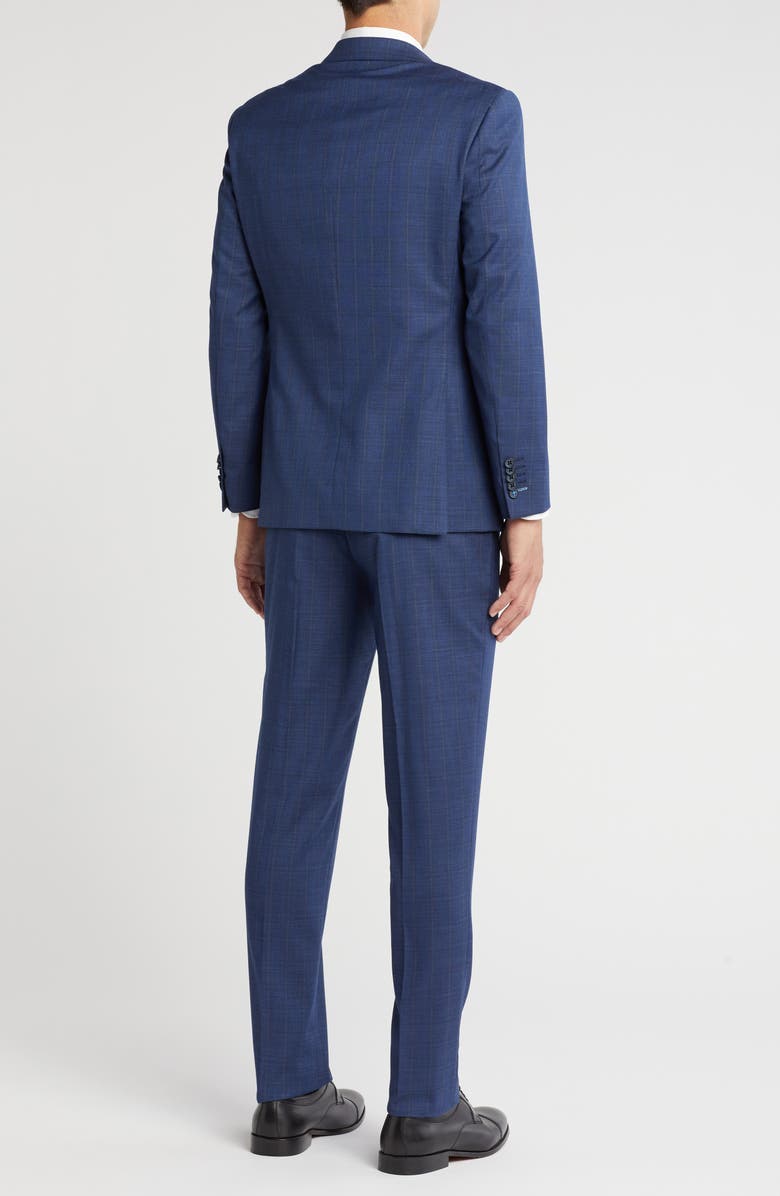 English Laundry Two-Button Flat Front Suit, Alternate, color, Blue