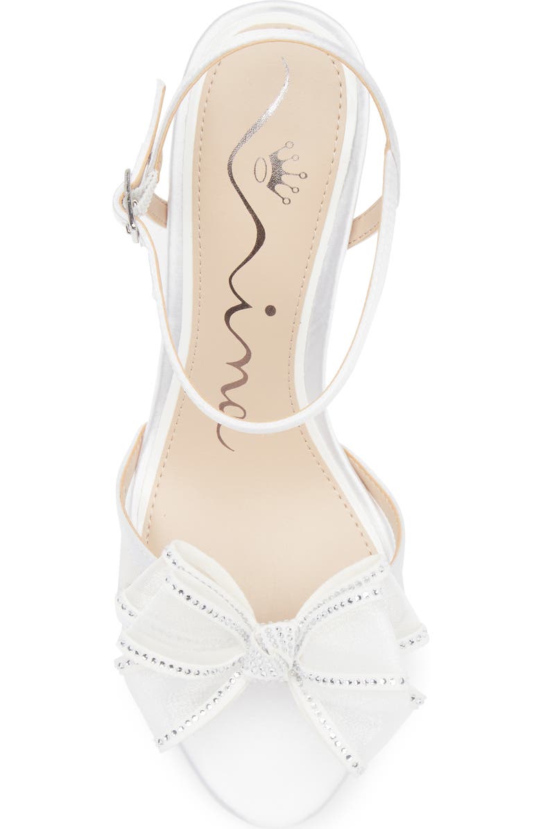 Nina Vayda Ankle Strap Sandal, Alternate, color, White