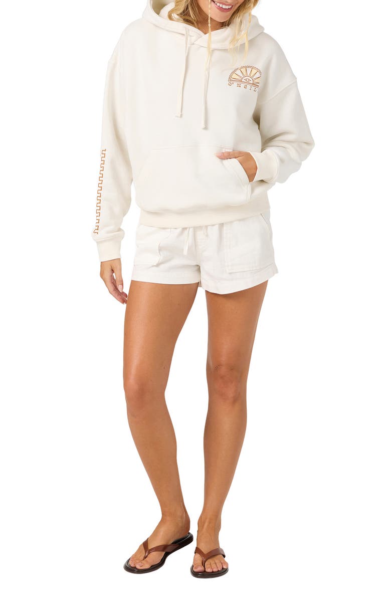 O'Neill Sun Eye Relaxed Graphic Hoodie, Alternate, color, Tofu
