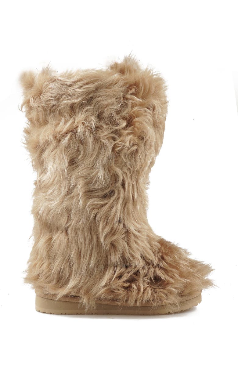 ZIGI Raylynn Genuine Shearling Boot, Alternate, color, Natural