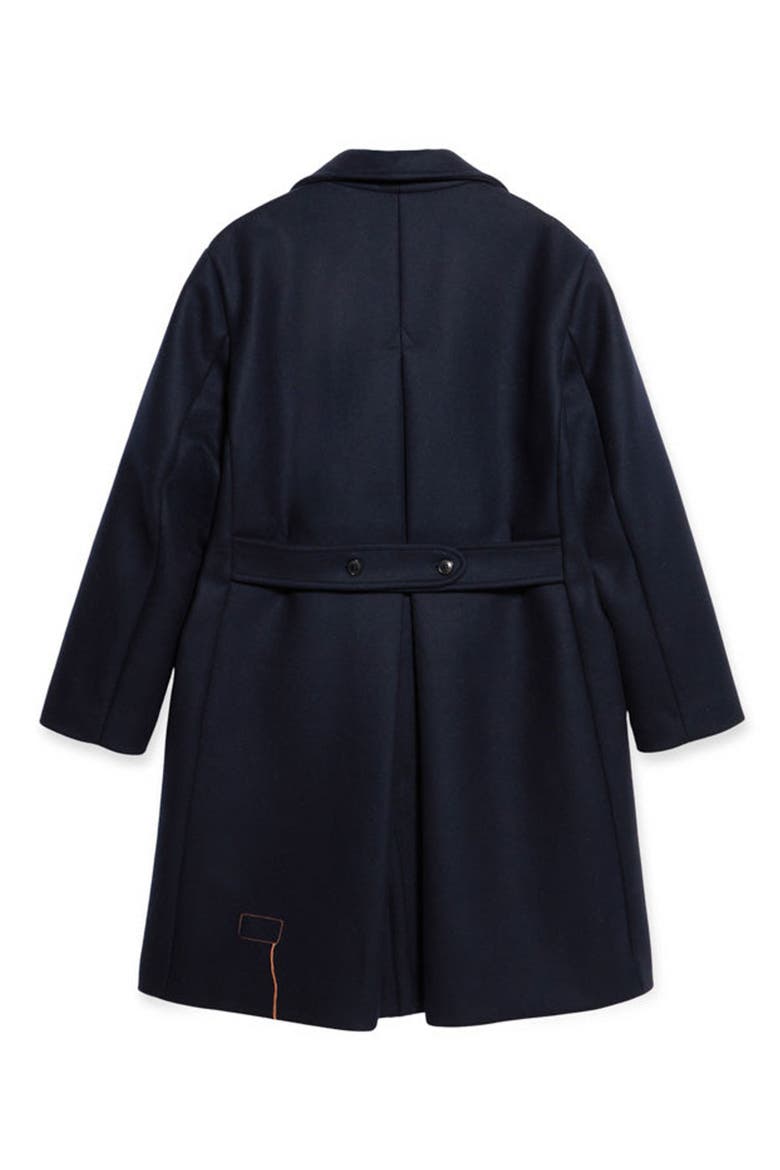 Serwilliam1 Wool Double-Breasted Coat, Alternate, color, BLUE