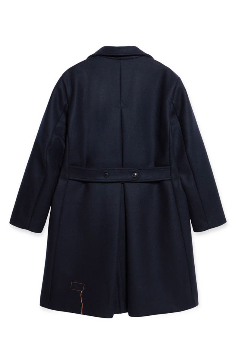 Fortela Serwilliam1 Wool Double-Breasted Coat, Alternate, color, Blue