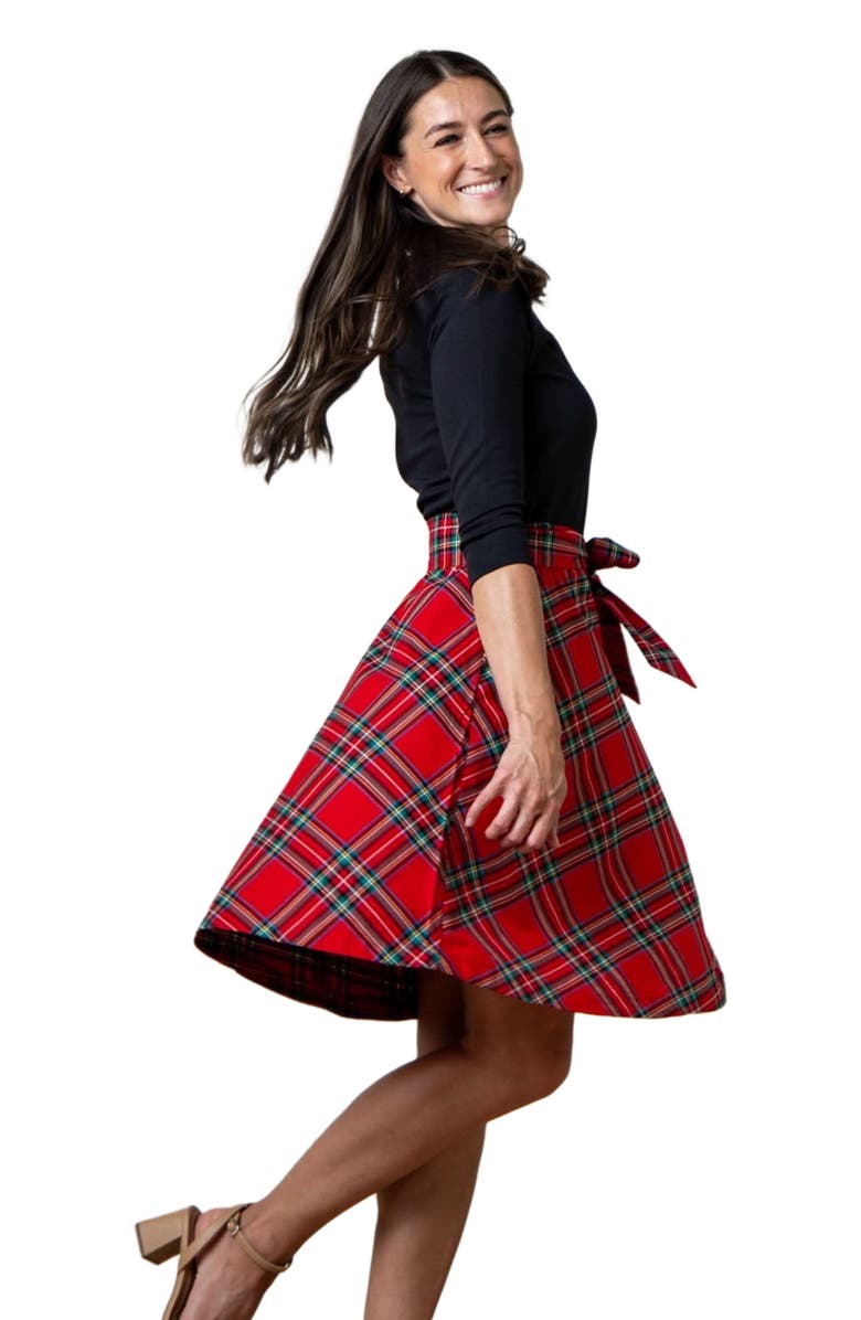 Hope & Henry Women's French Skater Dress, Alternate, color, 