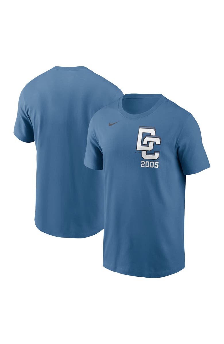 Nike Men's Nike Blue Washington Nationals 2025 City Connect Wordmark T-Shirt, Alternate, color, Blue