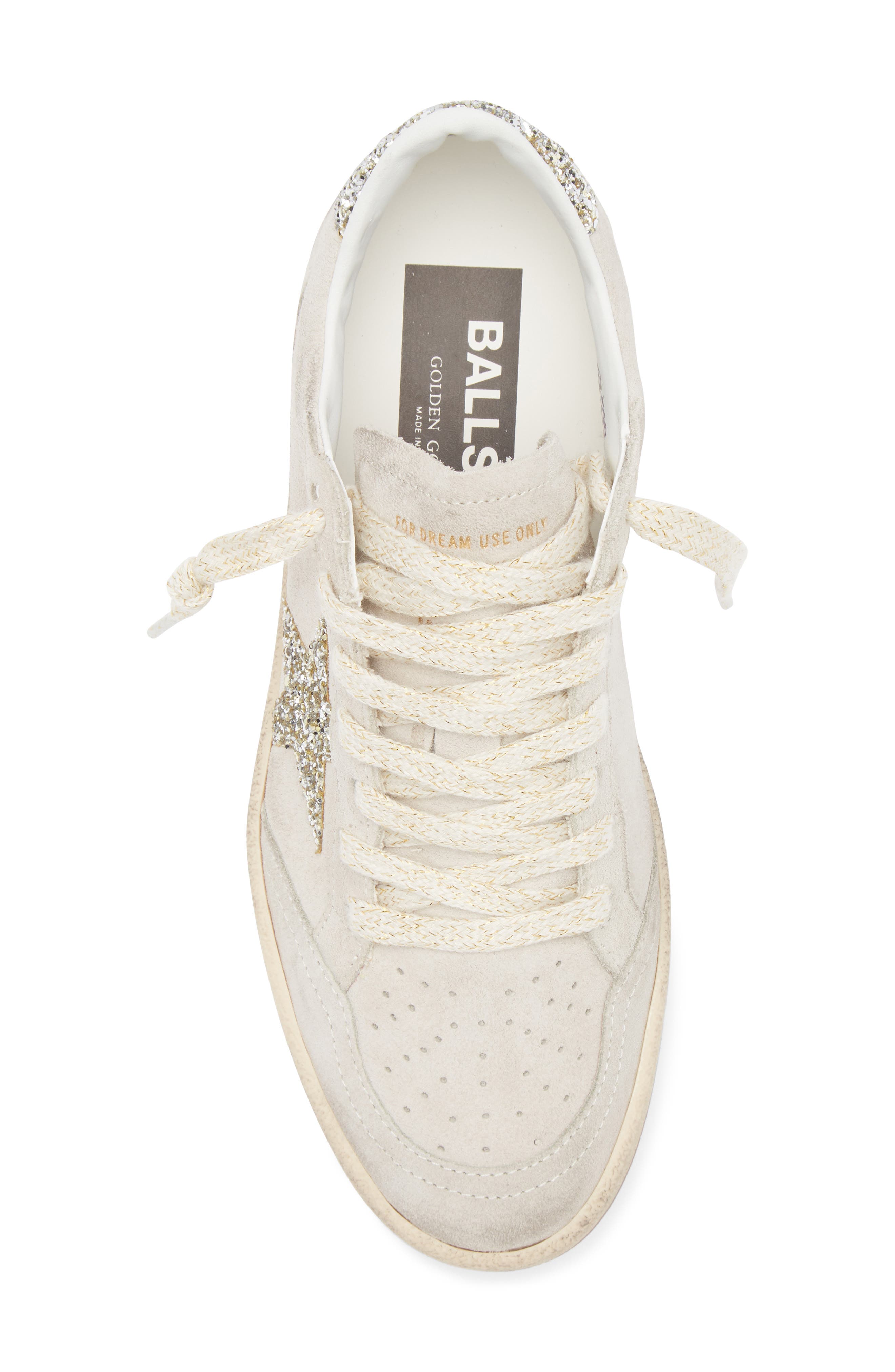 Golden Goose Ball Star Sneaker, Alternate, color, Beige/ Platino