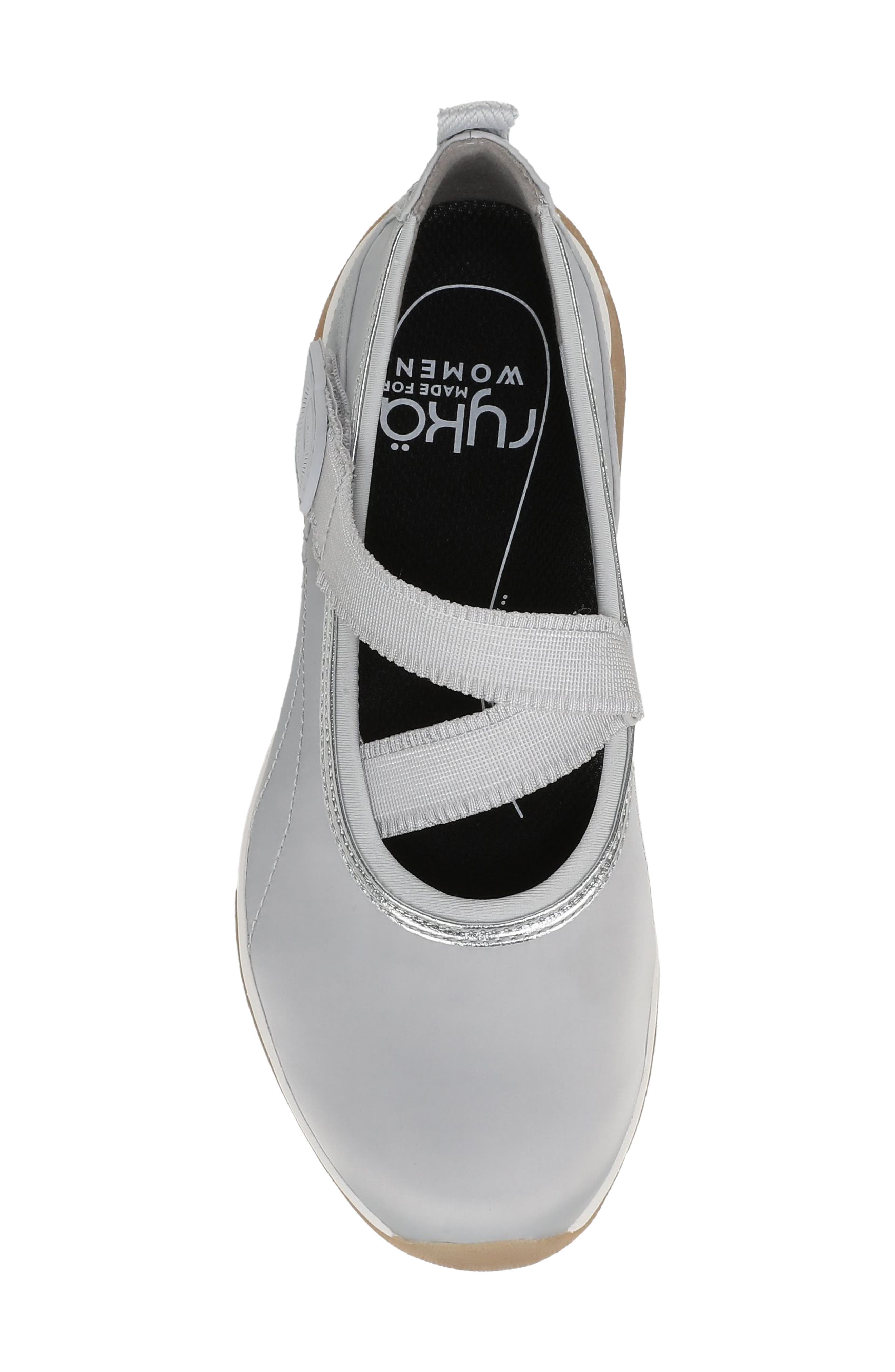 Era MJ Luxe Mary Jane, Alternate, color, SILVER