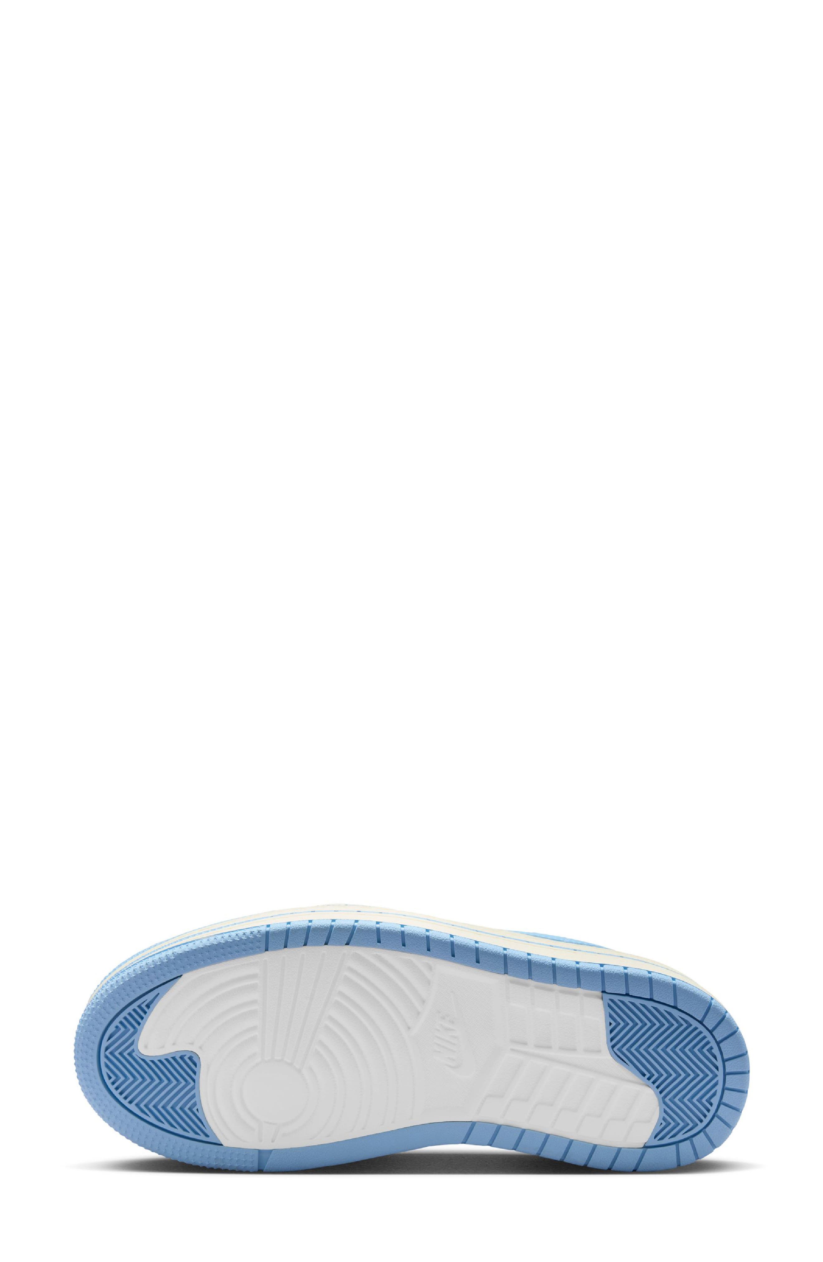 Jordan Air Jordan 1 Triple Platform Basketball Sneaker, Alternate, color, Psychic Blue/ Blue/ White