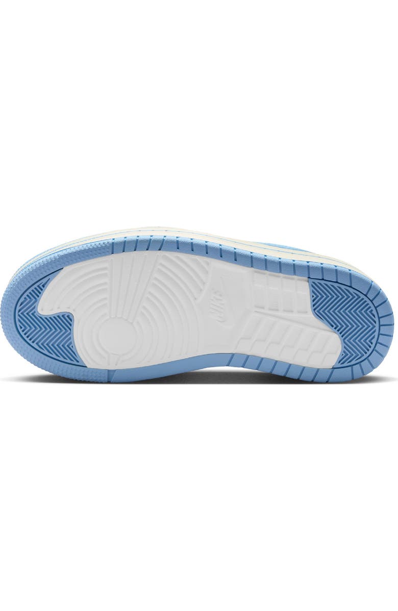 Jordan Air Jordan 1 Triple Platform Basketball Sneaker, Alternate, color, Psychic Blue/ Blue/ White