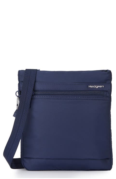 Leonce RFID Water Repellent Nylon Crossbody Bag