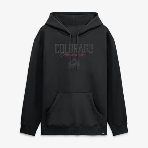 Men's Fanatics Colorado Avalanche Black Out Hoodie