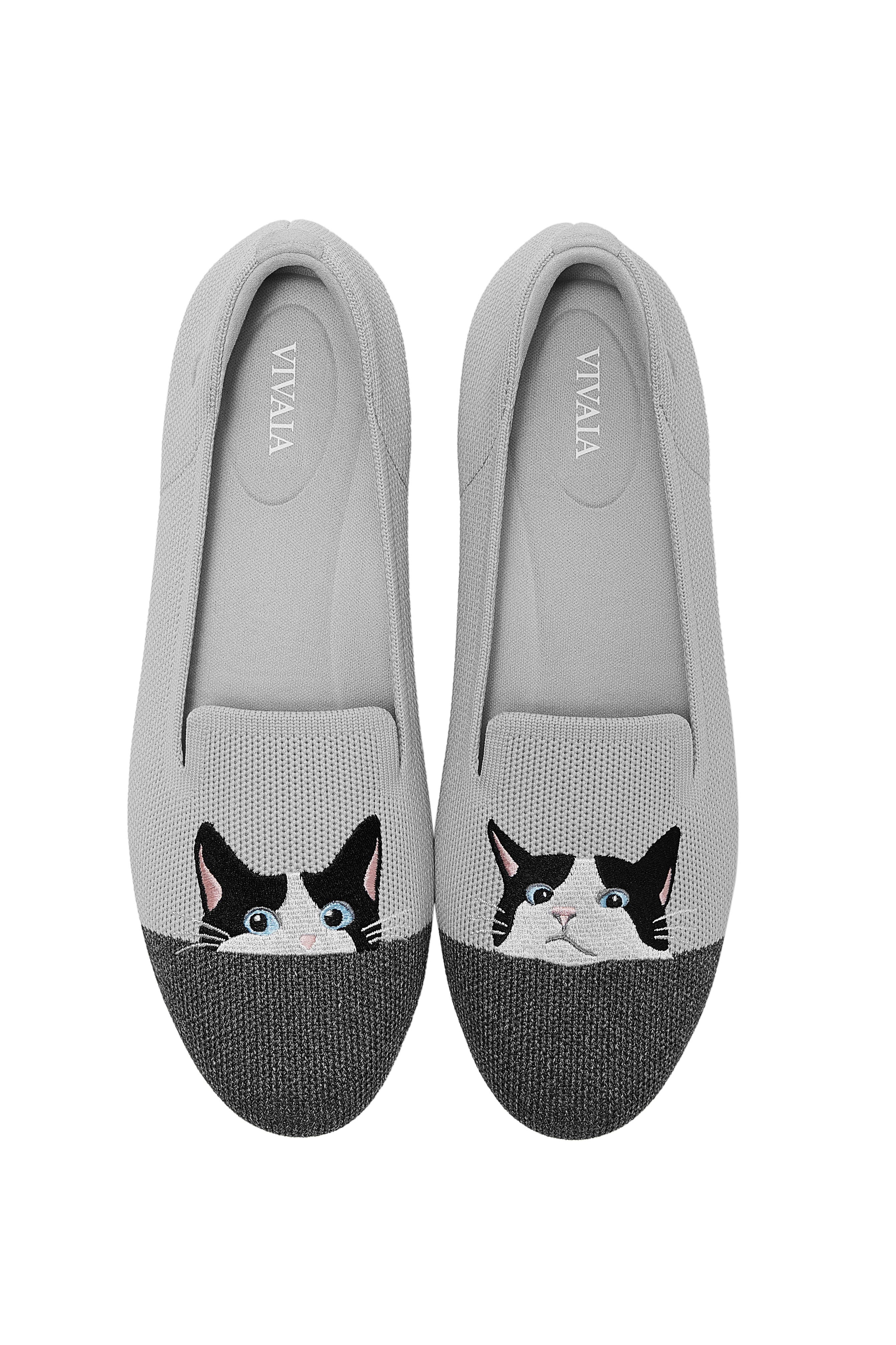 Oyster Rich Grey Moo Cat