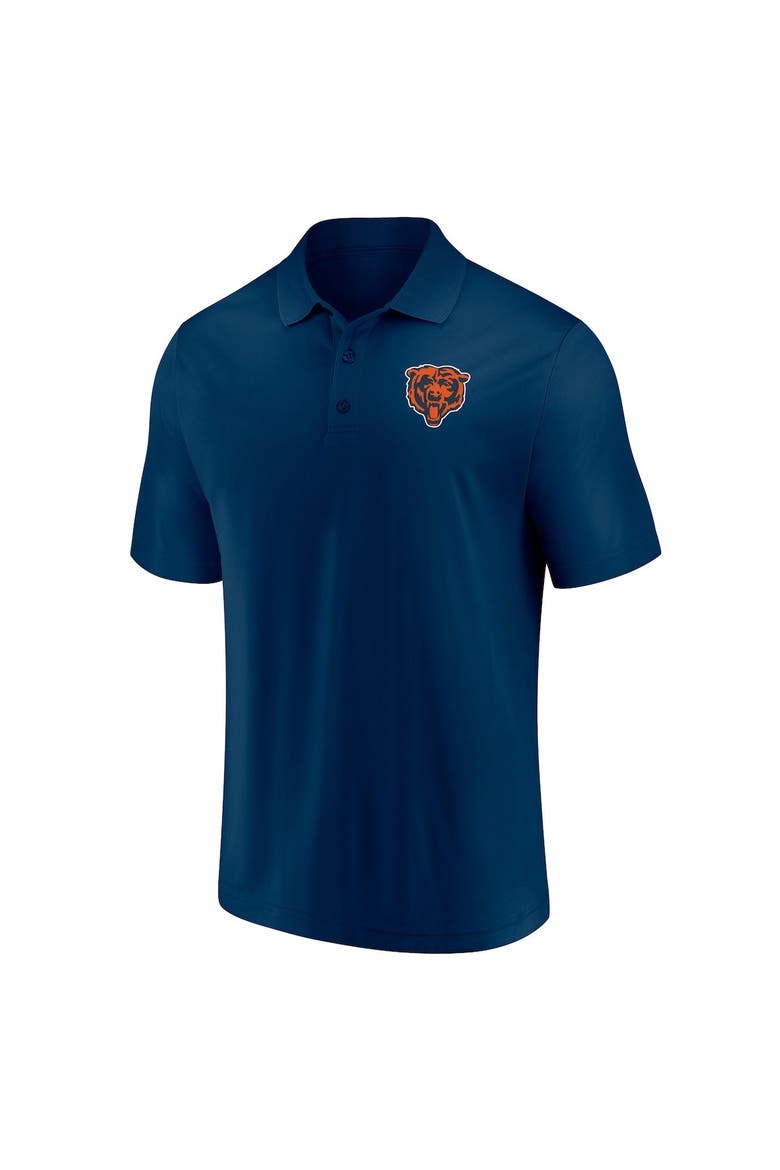 Men's Fanatics Branded Navy/Orange Chicago Bears Home and Away 2-Pack Polo Set, Alternate, color, Navy