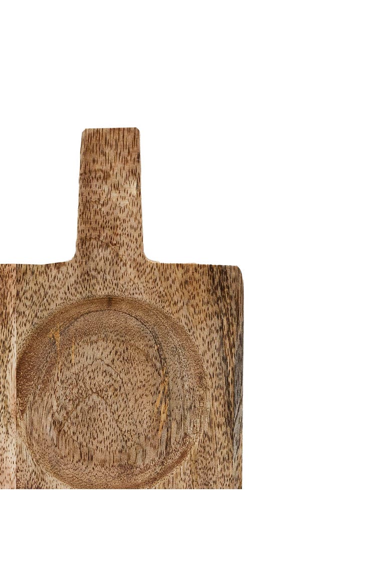 Mango Wood Utensil Rest, Alternate, color, Brown