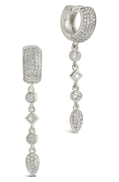 Malin Drop Hoop Earrings