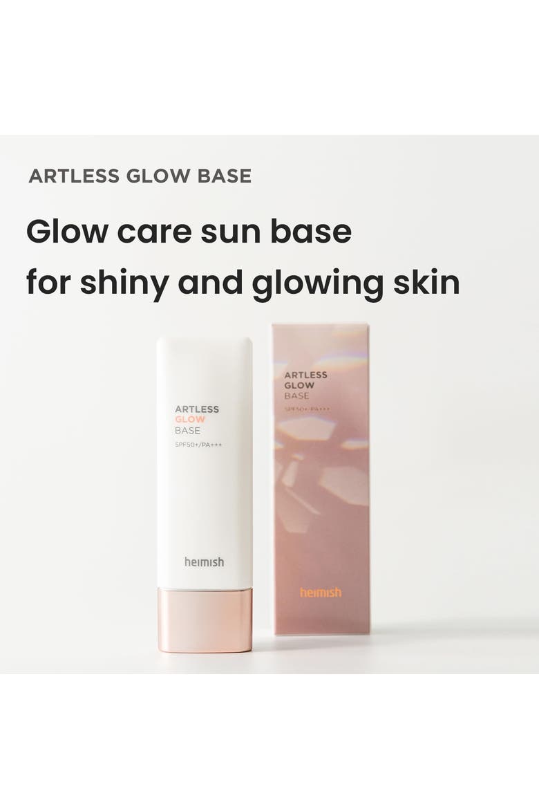 SPF 50 Artless Glow Base Foundation Primer Women All Skin Types Sun Protection Makeup Base 1.35 fl oz, Alternate, color, Beige