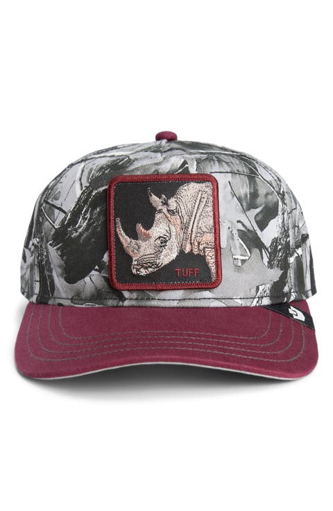 Tuff Camo Embroidered Patch Baseball Cap