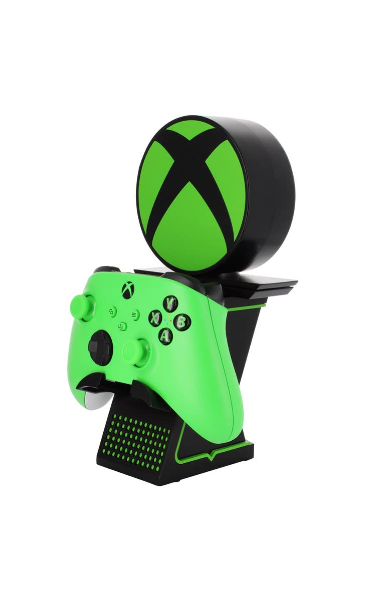 Exquisite Gaming Xbox Light Up Ikon LED Mobile Phone & Gaming Controller Holder, Alternate, color, 