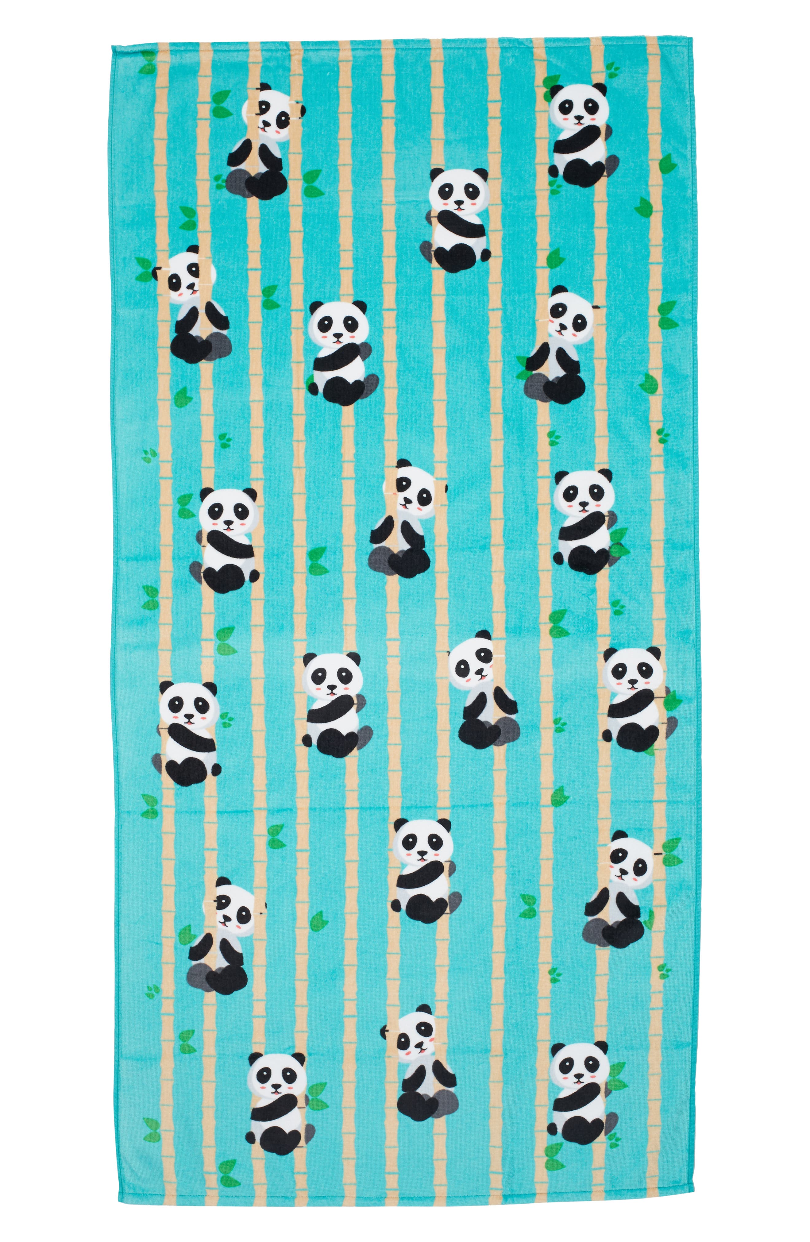 APOLLO TOWELS Panda Bear Beach Towel - Multi