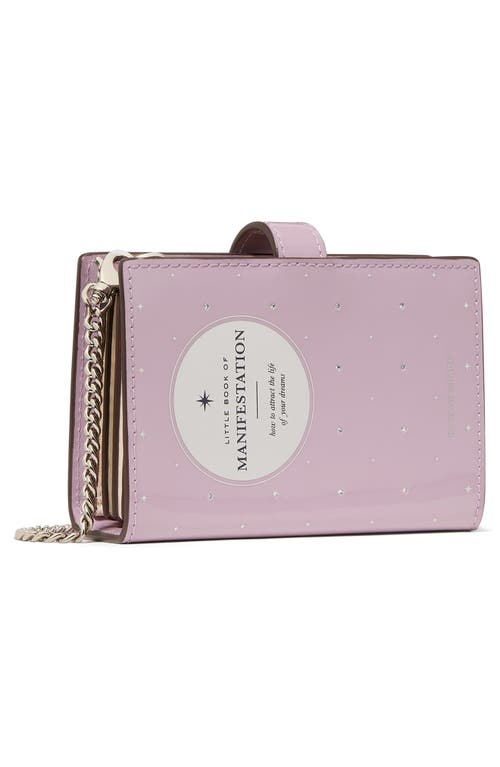 Kate Spade New York Page Turner Leather Crossbody Wallet In Pink