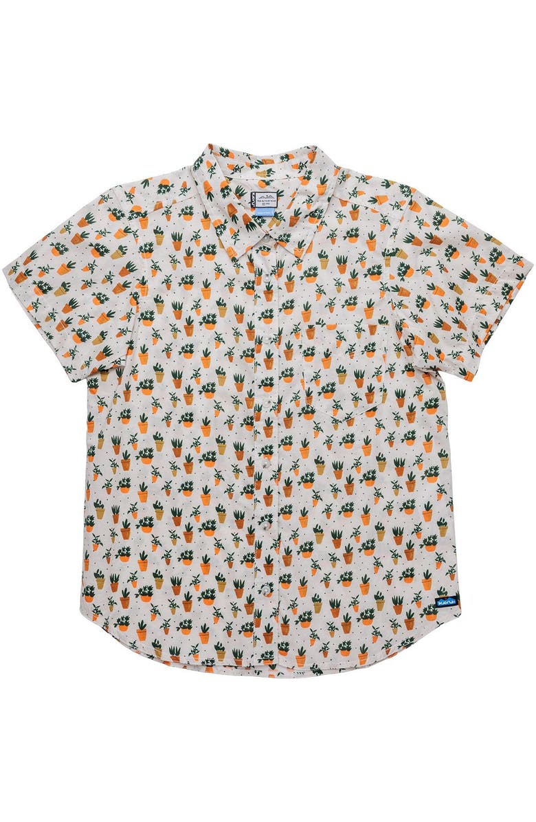 KAVU Girl Party Shirt - Women's, Main, color, Coconutty