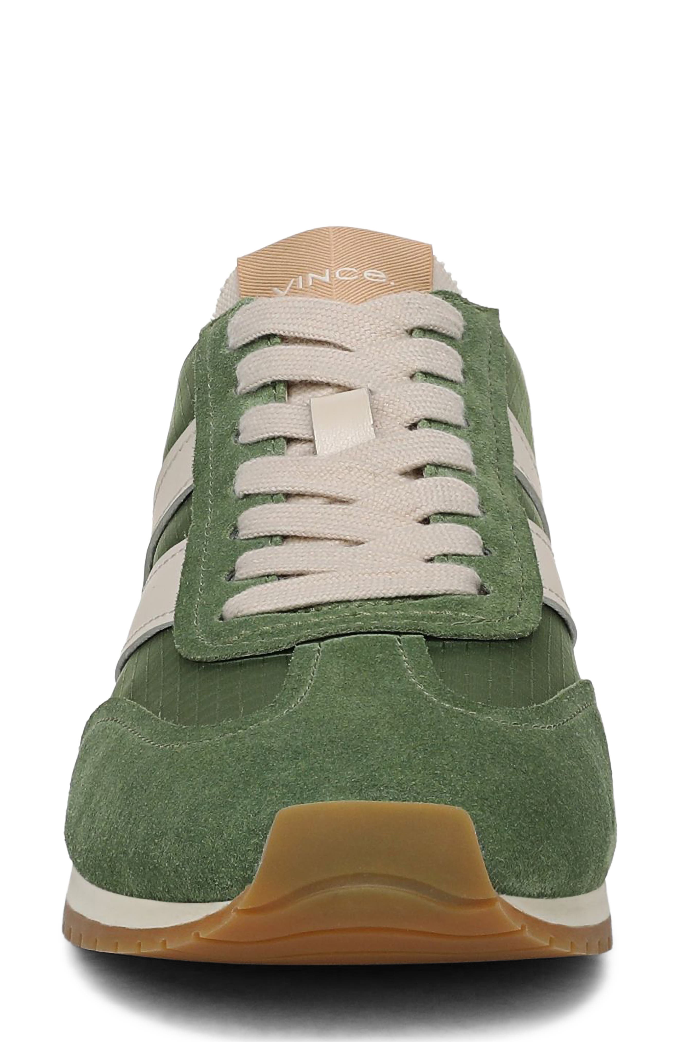 Oasis Runner Sneaker, Alternate, color, GARDEN GREEN