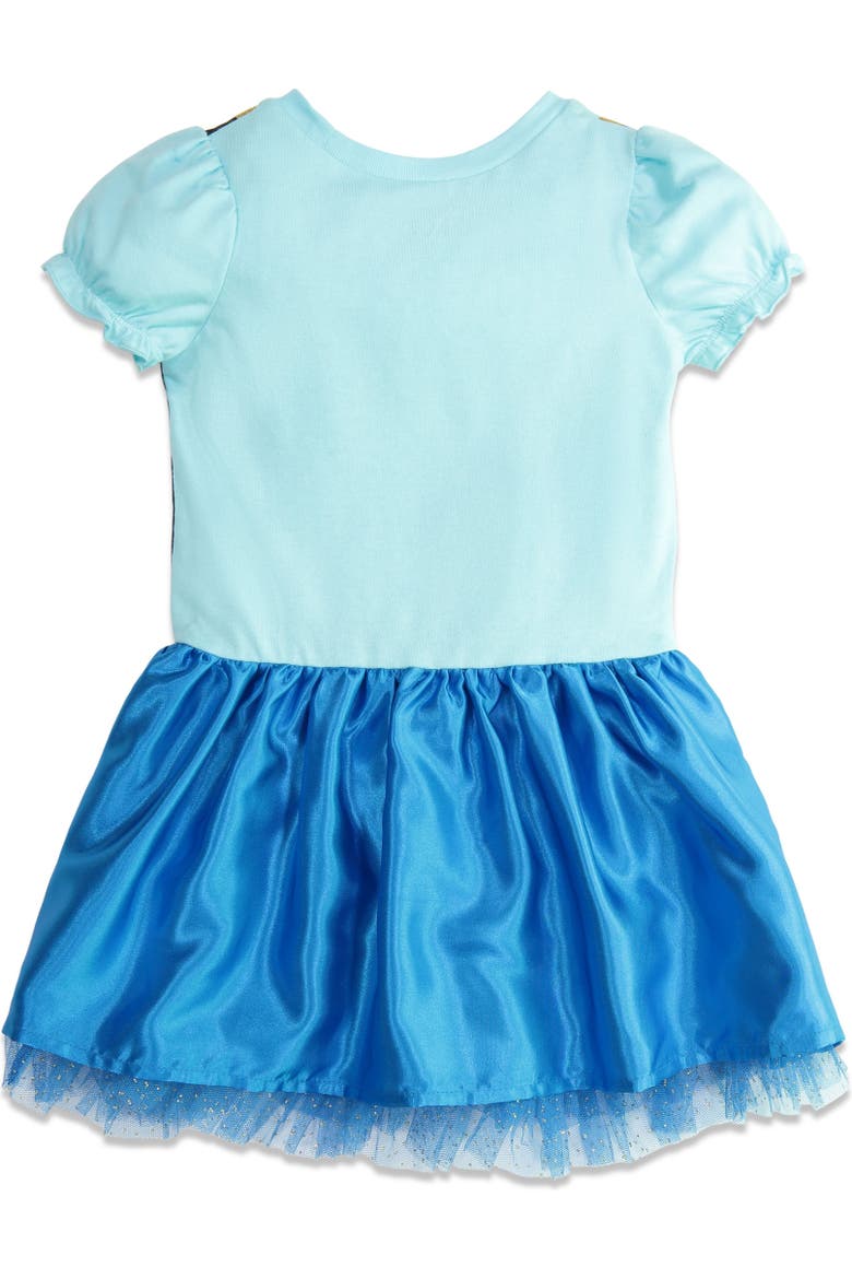 Frozen Princess Anna Cosplay Hooded Dress, Alternate, color, Anna Blue Magenta