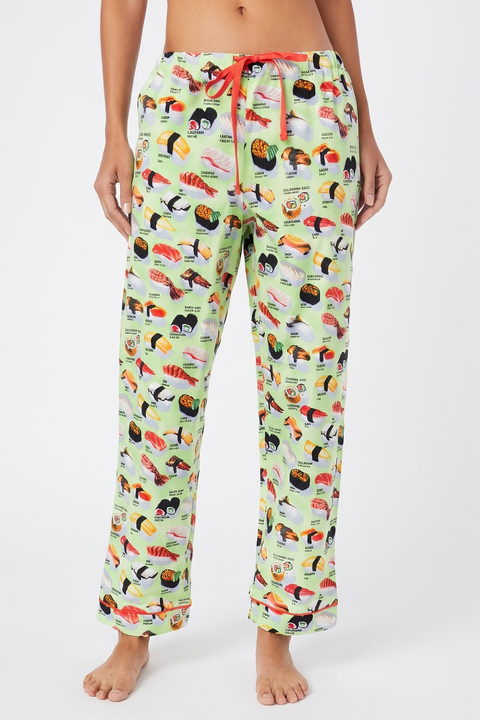 Sushi Flannel Pajama Pants