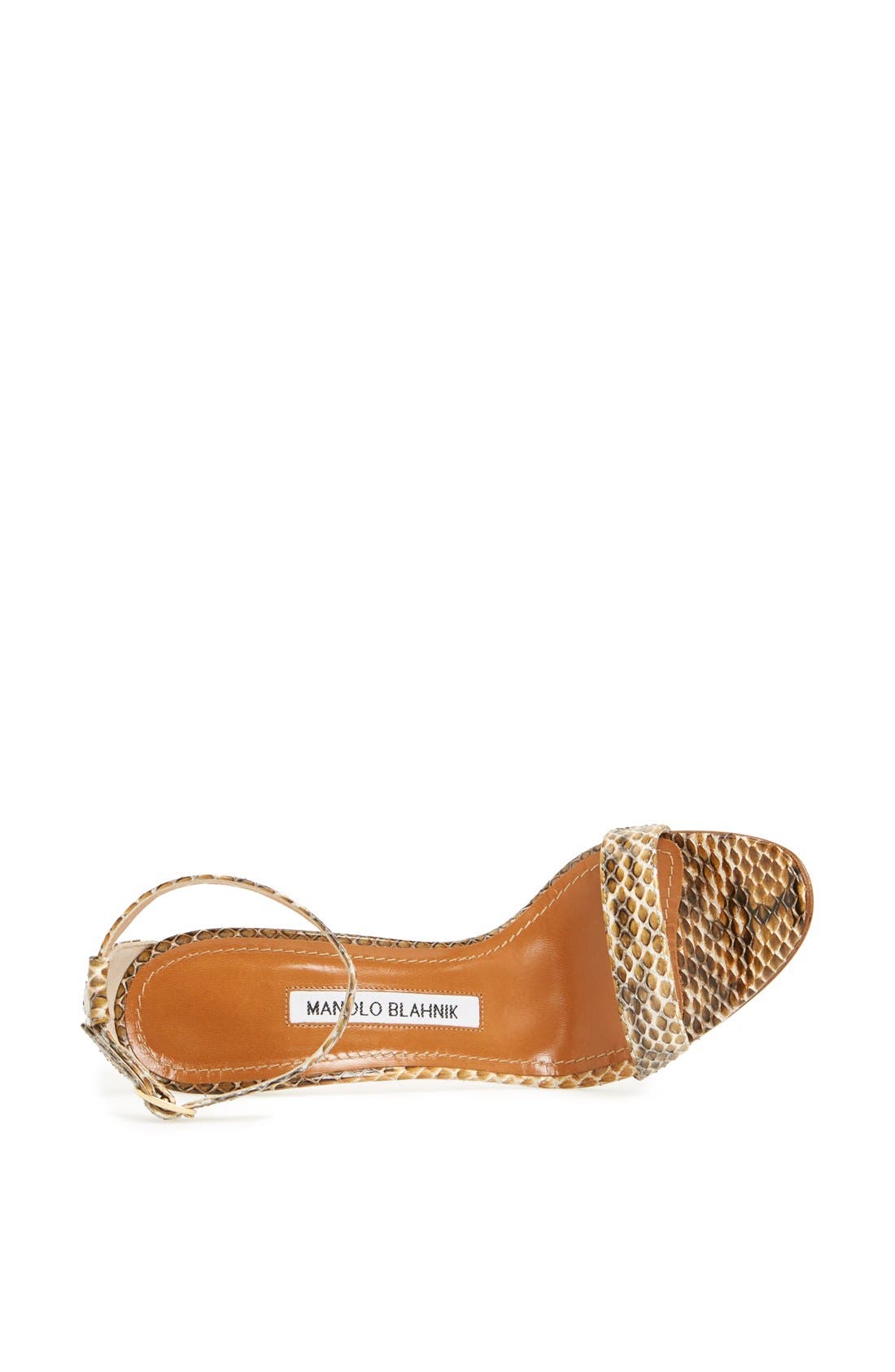 'Chaos' Cuff Genuine Snakeskin Sandal, Alternate, color, MULTI SERPENTE