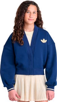 adidas Kids' Varsity Fleece Cardigan