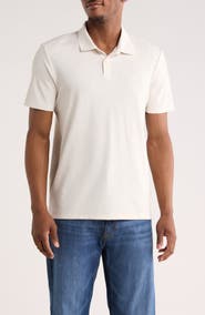 Calvin Klein Birdseye Heather Interlock Polo
