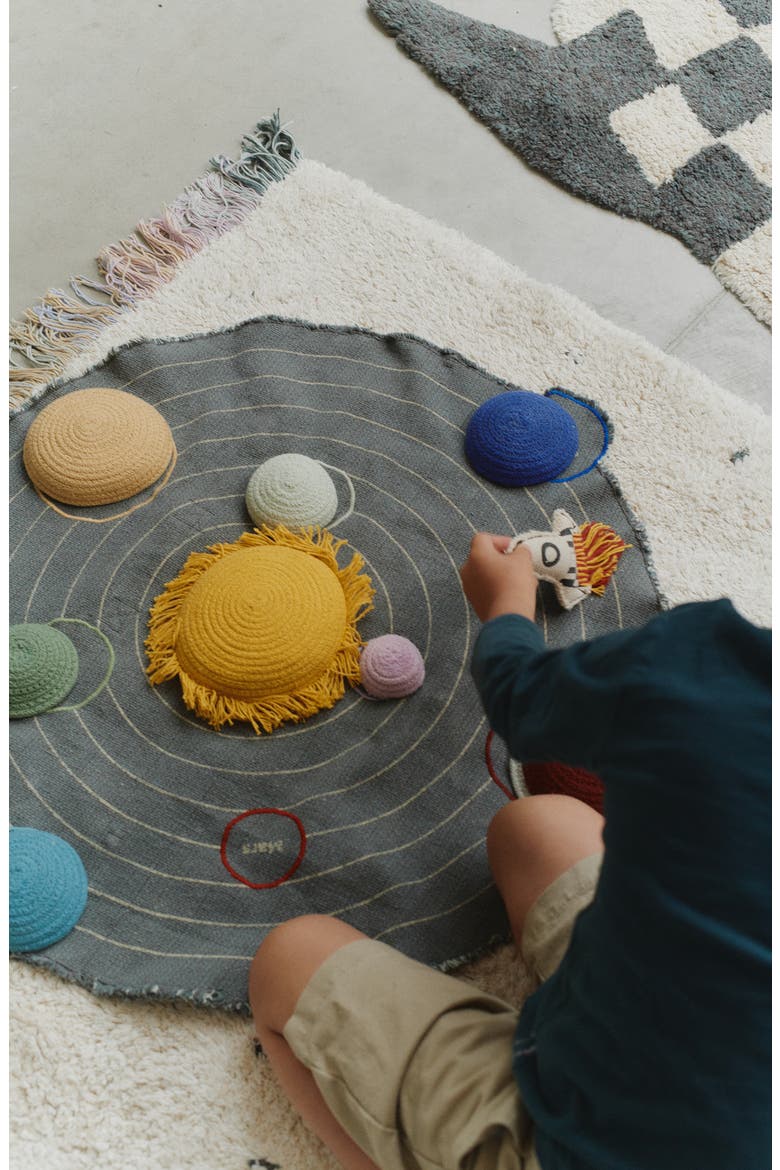 Solar System Textile Playset, Alternate, color, GREY