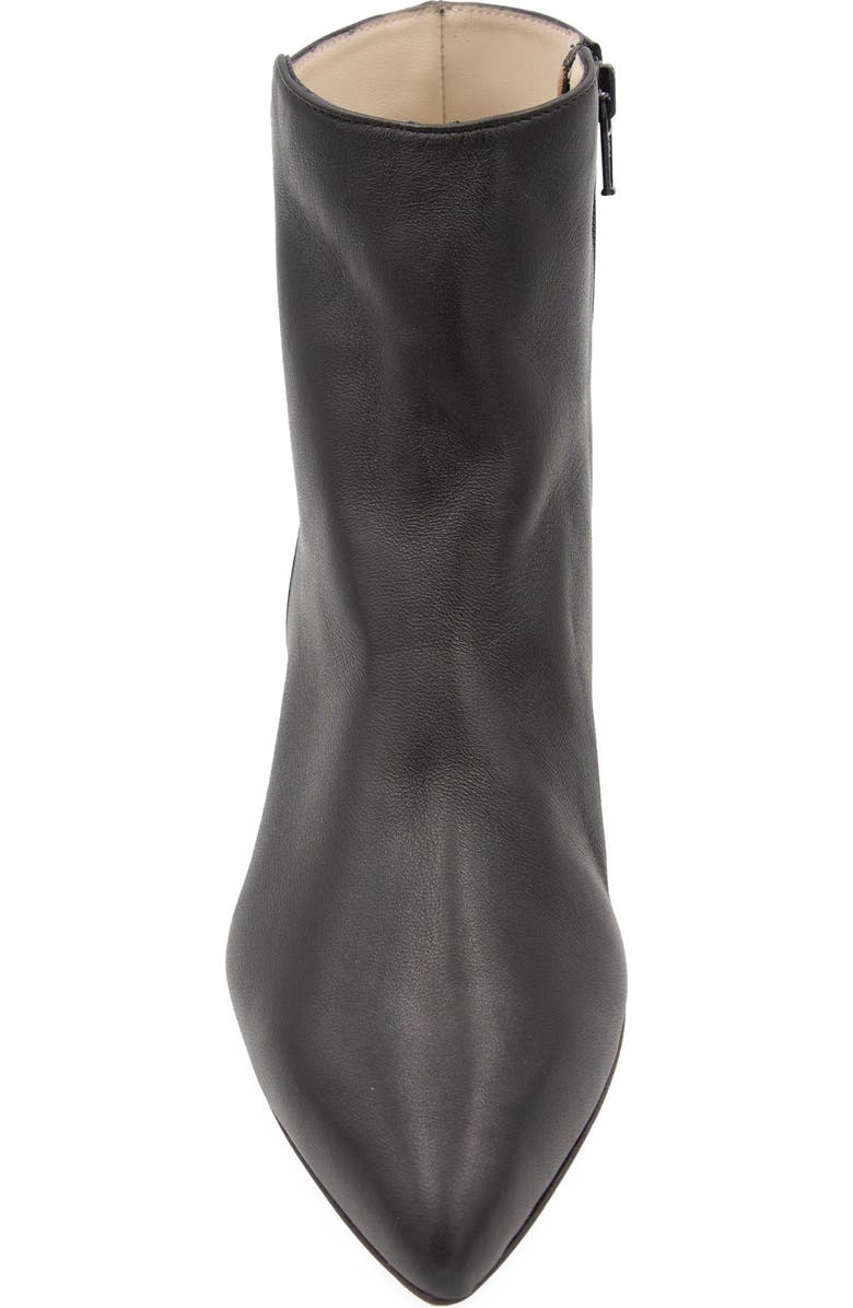 Amalfi by Rangoni Alpaca Pointed Toe Bootie, Alternate, color, Black Etoile