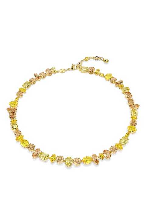 Gema Crystal Collar Necklace