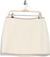 Veronica Beard Ohemia Cotton Blend Miniskirt