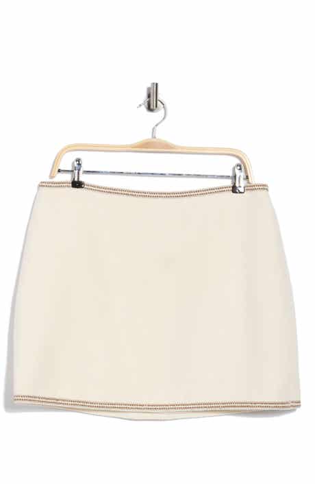 Veronica Beard Ohemia Cotton Blend Miniskirt